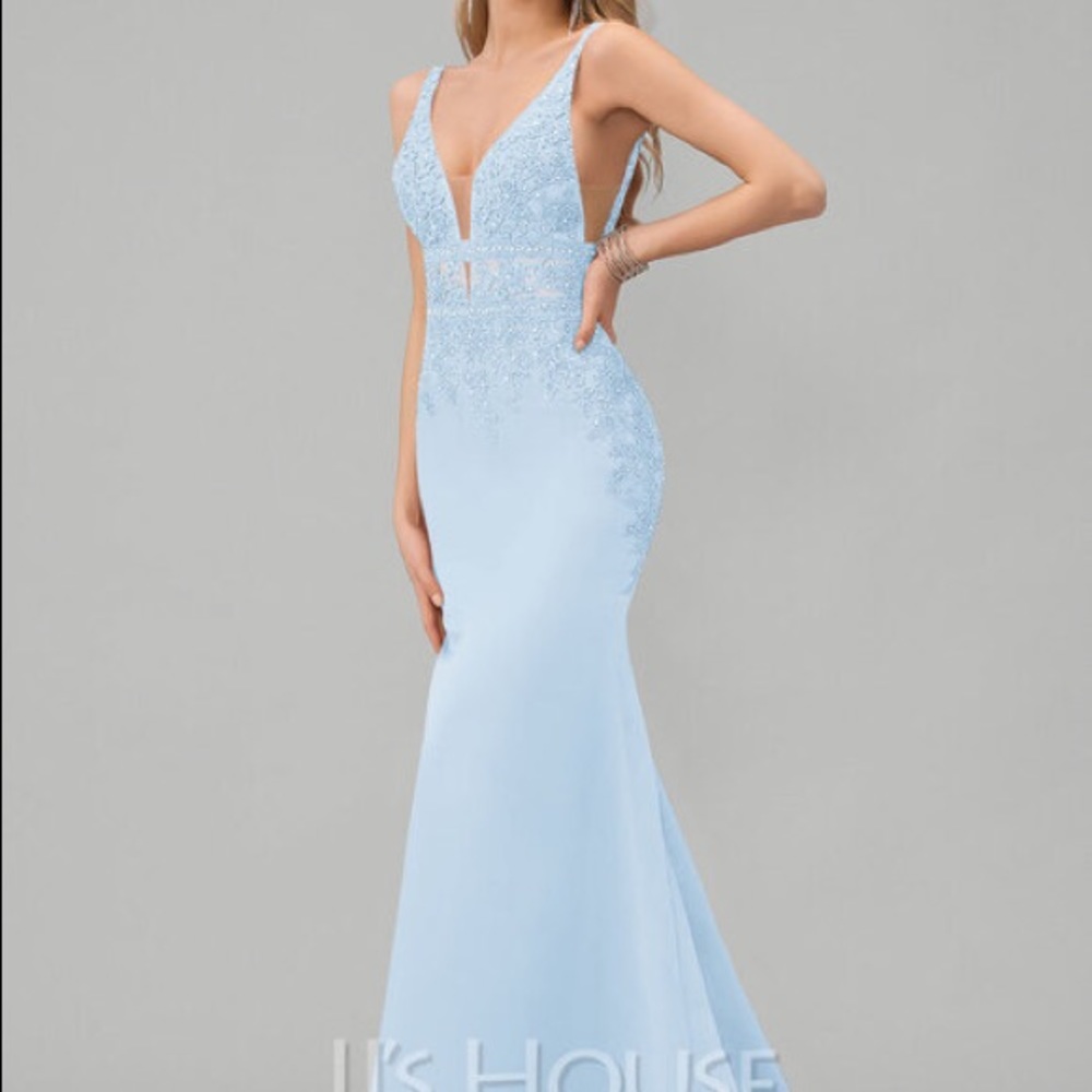 JJs house prom or hoco gown.